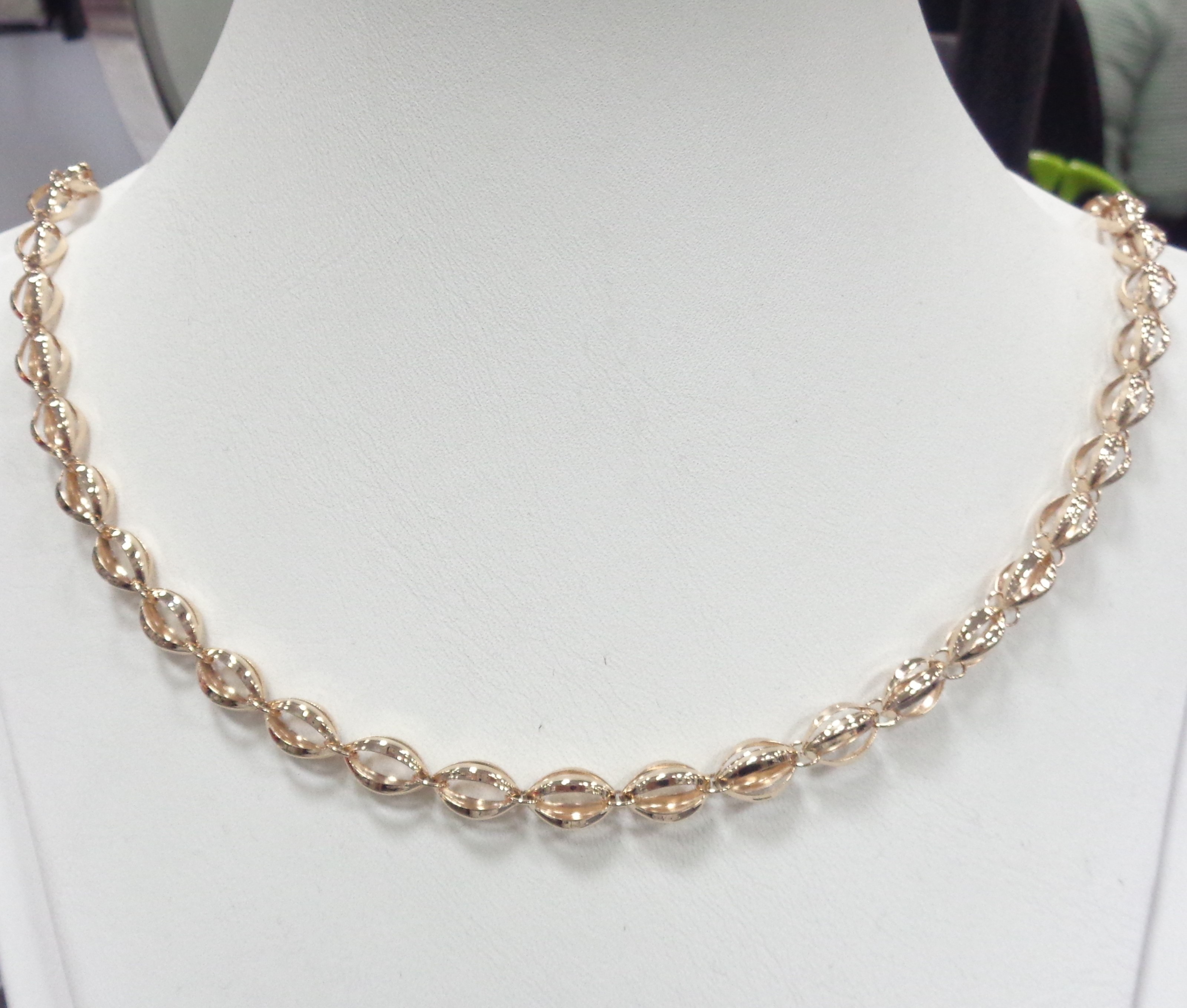 Цепь из золота плетение "Фантазийное"